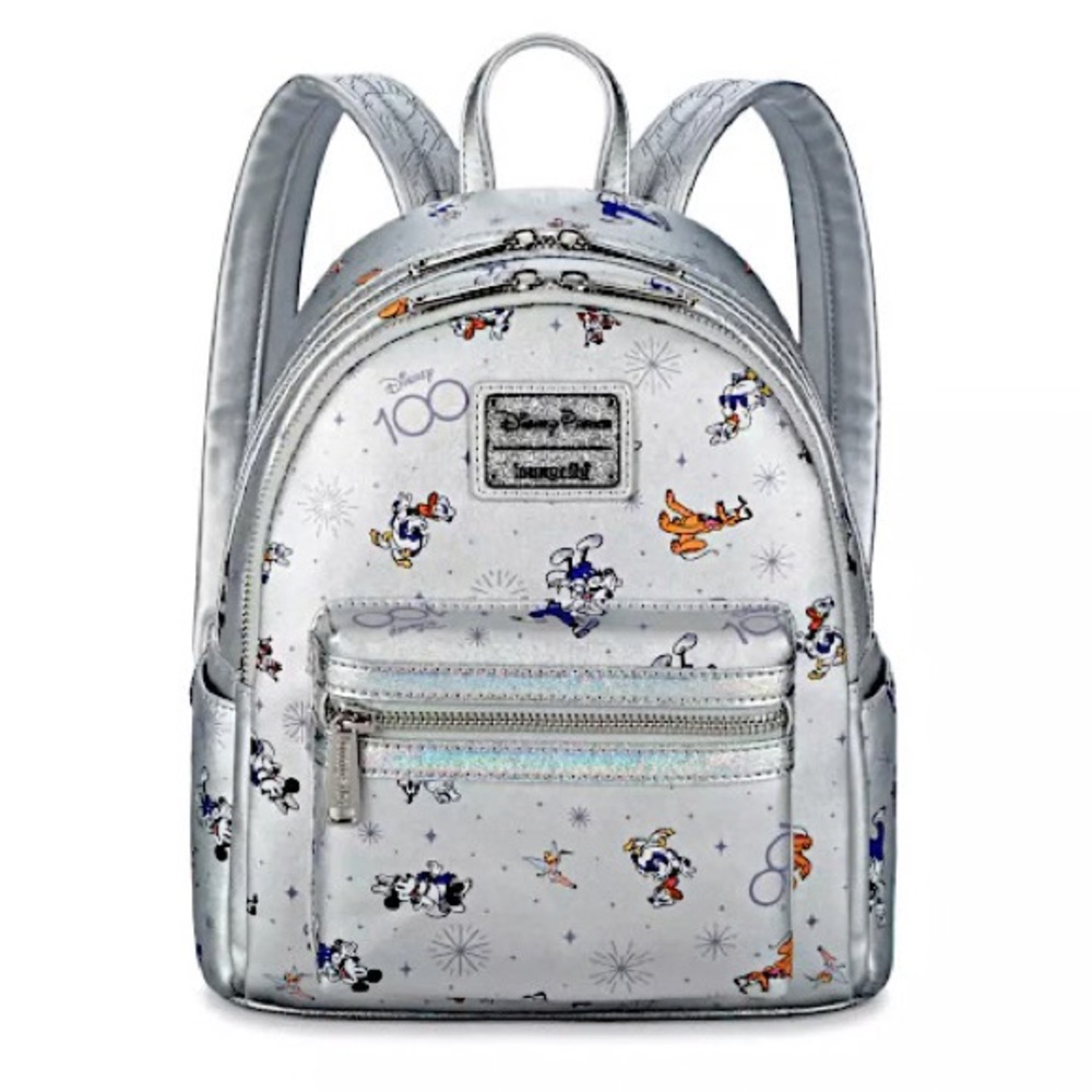EXCLUSIVE DROP: Loungefly Disney Parks Disney100 Mickey & Friends Mini Backpac